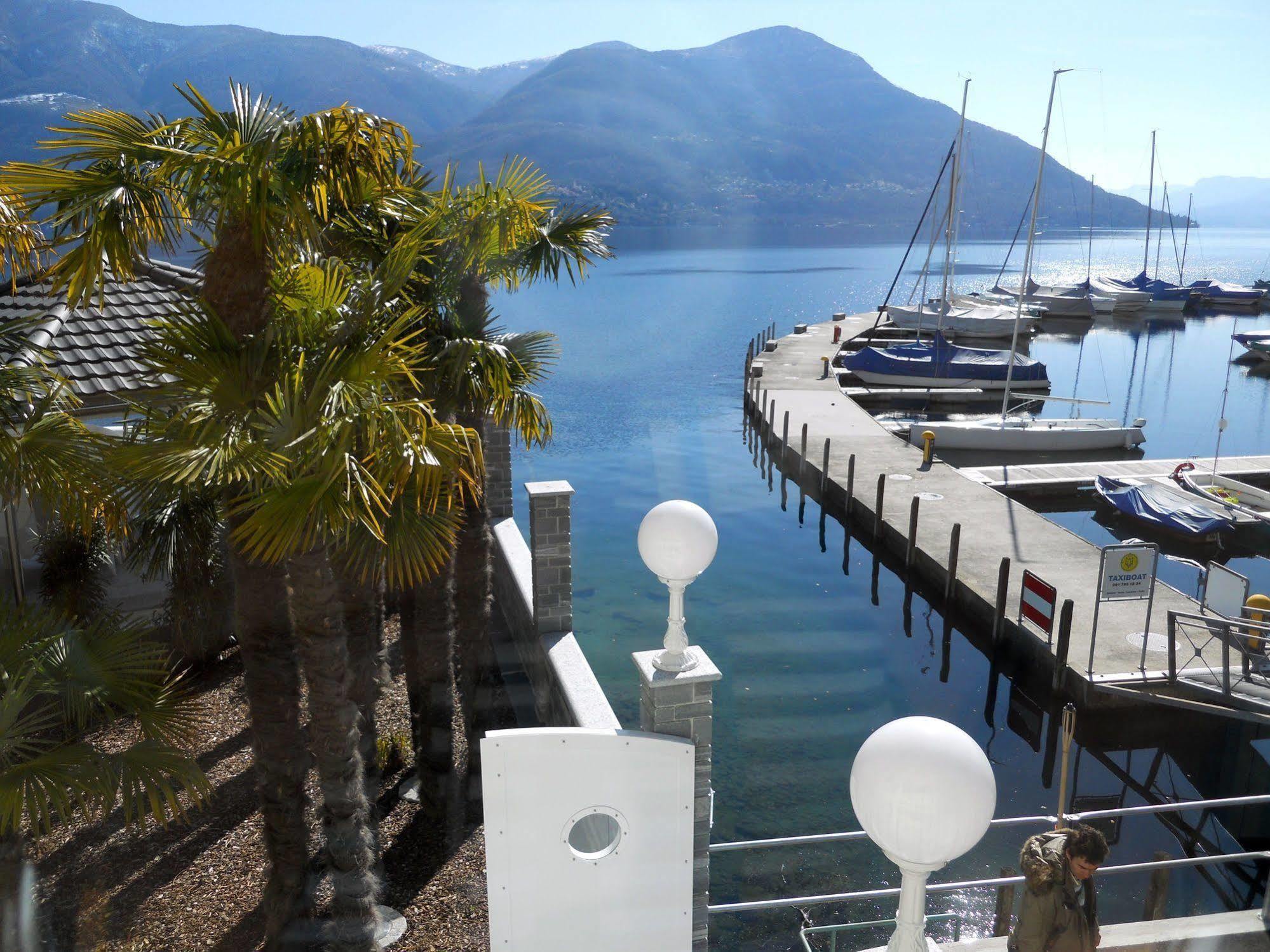 Holiday Hotel YACHTSPORT RESORT Brissago Exterior foto
