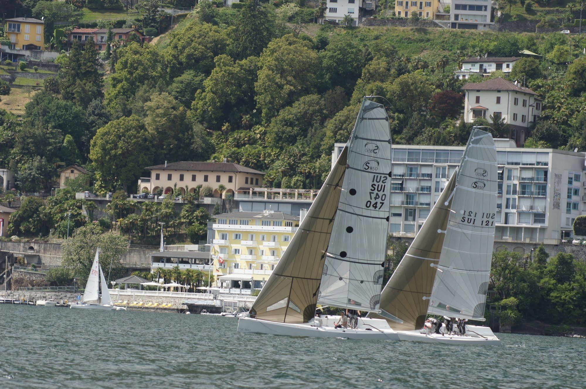 Holiday Hotel YACHTSPORT RESORT Brissago Exterior foto