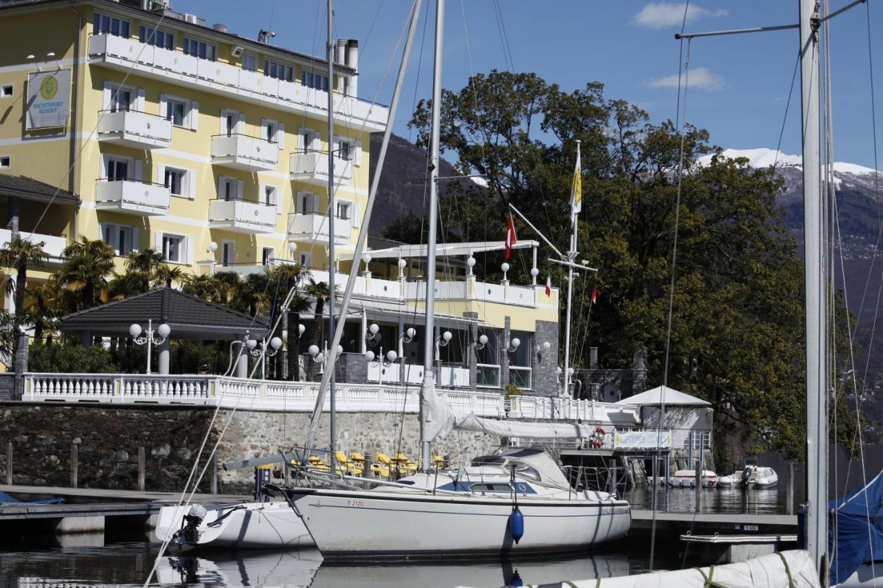 Holiday Hotel YACHTSPORT RESORT Brissago Exterior foto